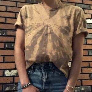 Hand dyed + altered t-shirt 🪐